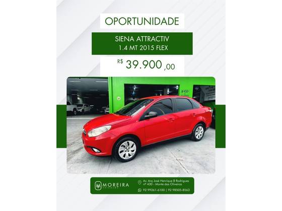 FIAT GRAND SIENA 1.4 MPI ATTRACTIVE 8V FLEX 4P MANUAL